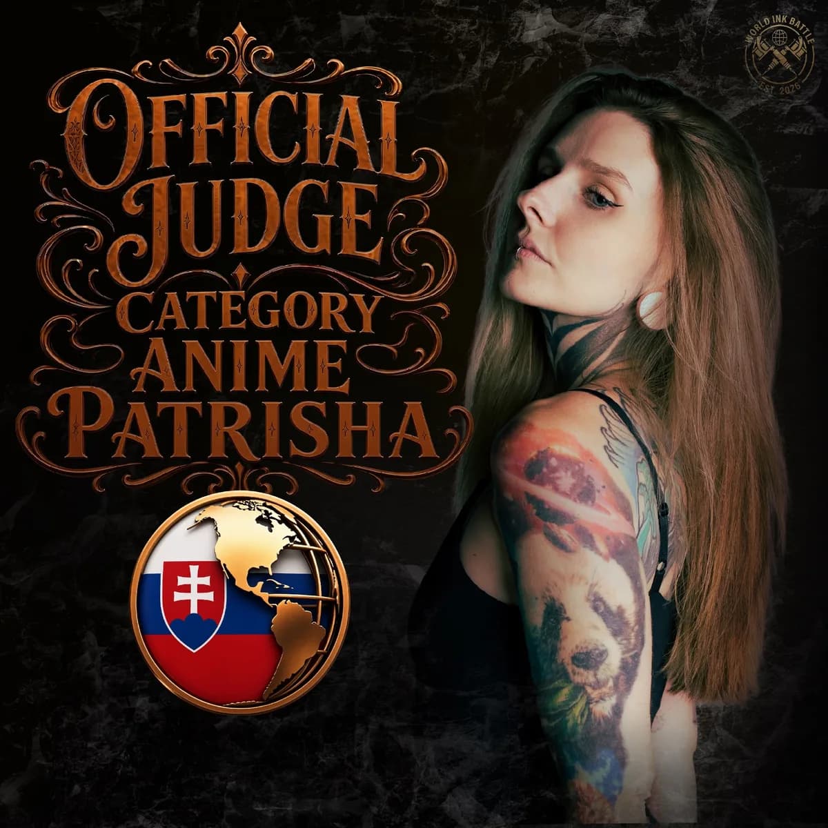 Official Anime judge announcement featuring Patrisha.