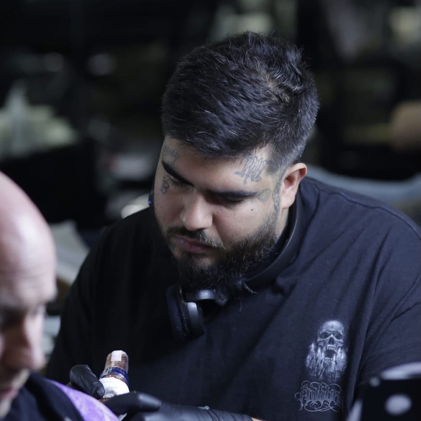 Ras Morr at work, from the official battle announcement