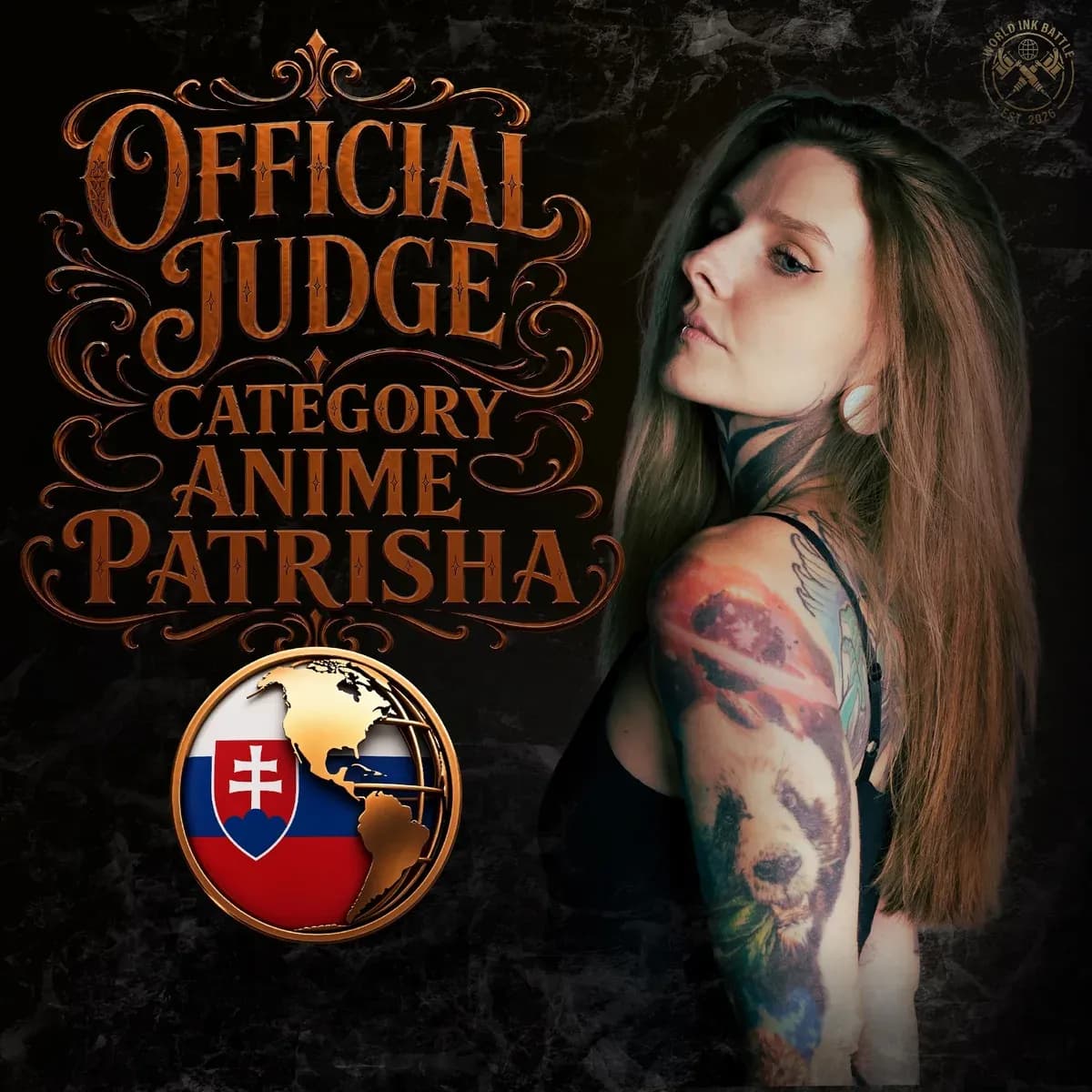 Official Anime judge announcement featuring Patrisha.